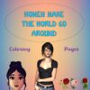 WOMEN Make The World Go Around Coloring Pages. PRINTABLE! Digital Download - Image 2