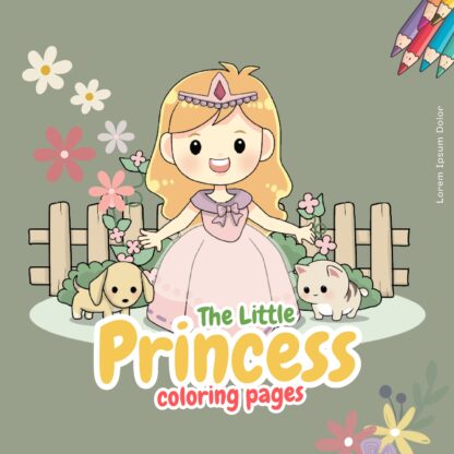 *Whimsical Wonders Coloring Collection: Printable Series for Girls (Set of 4 Books, 40 Pages Total)..DIGITAL DOWNLOAD! - Image 2