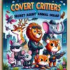 Covert Critters The Secret Agent Animal Squad Coloring Pages/DIGITAL DOWNLOAD! - Image 5