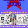 Would You Rather? Coloring Pages-Super Powers Edition! Printables/Digital Download - Image 2