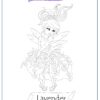 Herbal Princesses Coloring Pages For KIDS! Printable/DIGITAL DOWNLOAD! - Image 2