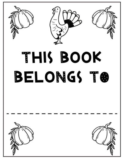 KIDS Thanksgiving Activity Book...PRINTABLE! Digital Dowmload. - Image 10