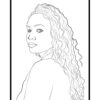 WOMEN Make The World Go Around Coloring Pages. PRINTABLE! Digital Download - Image 3