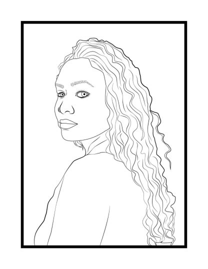 WOMEN Make The World Go Around Coloring Pages. PRINTABLE! Digital Download - Image 3