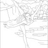 Talented Female Ice Skaters Coloring Pages! PRINTABLES.. Digital Download - Image 6