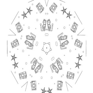 "Unleash Your Creativity with 30 Unique Mandala Multiverse Coloring Pages" PRINTABLES! - Image 2