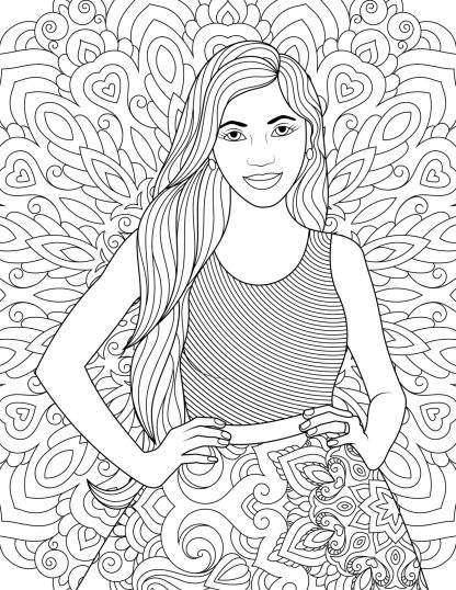 Women-The Superior Sex Printable Coloring Pages For Adults - Image 2