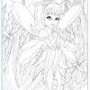 Herbal Princesses Coloring Pages For Adults...Printables/DIGITAL DOWNLOAD! - Image 3
