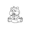 Cute Animals Coloring Pages for TODDLERS! Printables...Digital.. - Image 2