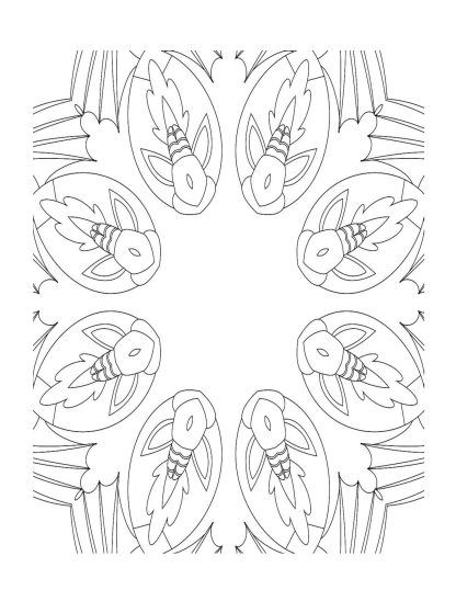 "Unleash Your Creativity with 30 Unique Mandala Multiverse Coloring Pages" PRINTABLES! - Image 3
