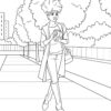 "Celebrate the Beauty of African American Women with this Coloring Book!" PRINTABLE - Image 2