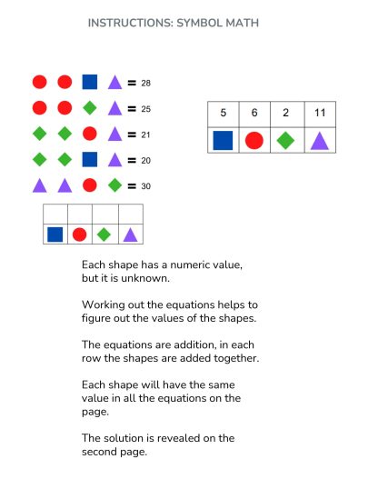 Symbol Math Puzzles - Animal Edition - Image 14
