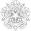 Mandala Magic For Adults Coloring Pages - Image 2