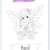 Herbal Princesses Coloring Pages For KIDS! Printable/DIGITAL DOWNLOAD! - Image 4
