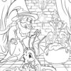 WIZARDS & DRAGONS - 30 Printable Coloring Pages - Image 11