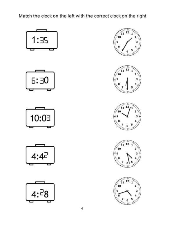 Kidz Time Puzzles! PRINTABLE...Digital Download - Image 4