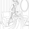 ART DECO WOMEN Coloring Pages....PRINTABLES! Digital Download - Image 4