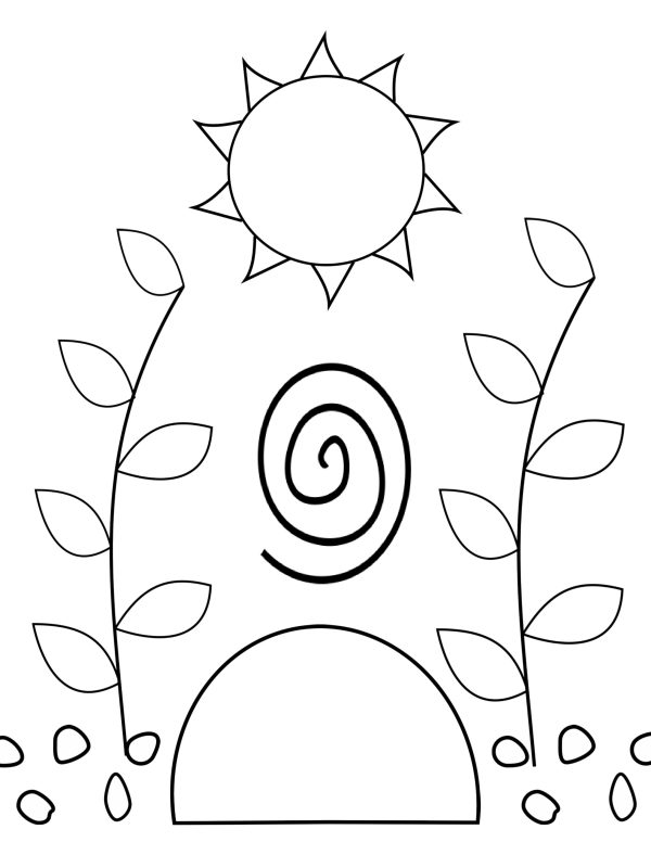 Minimalist BOHO Coloring Pages-Book 1. PRINTABLES. Digital Download - Image 6