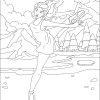 Talented Female Ice Skaters Coloring Pages! PRINTABLES.. Digital Download - Image 4