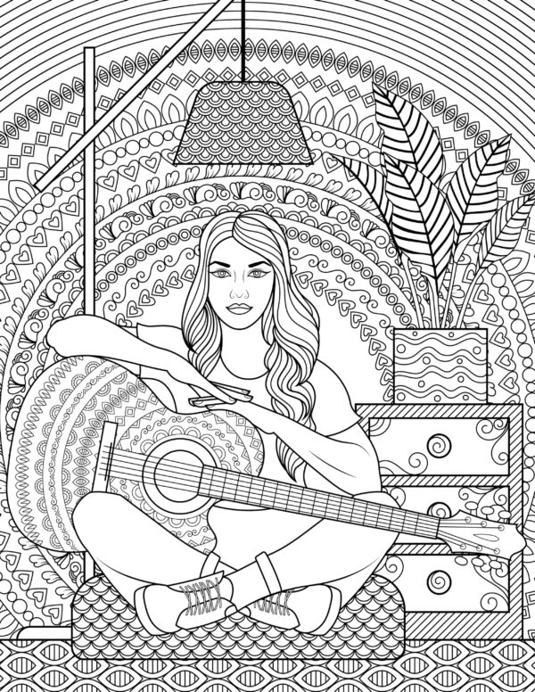 Women-The Superior Sex Printable Coloring Pages For Adults - Image 4
