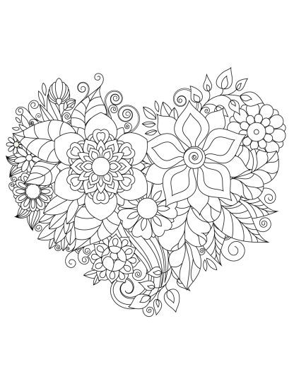 Mandala Floral Magic Coloring Pages...PRINTABLE - Image 2