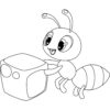 My Pre-School Coloring Book. Printable. DIGITAL DOWNLOAD! - Image 5