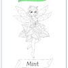 Herbal Princesses Coloring Pages For KIDS! Printable/DIGITAL DOWNLOAD! - Image 5