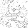 ALIEN Coloring Book for KIDS! PRINTABLES...Digital Download... - Image 7
