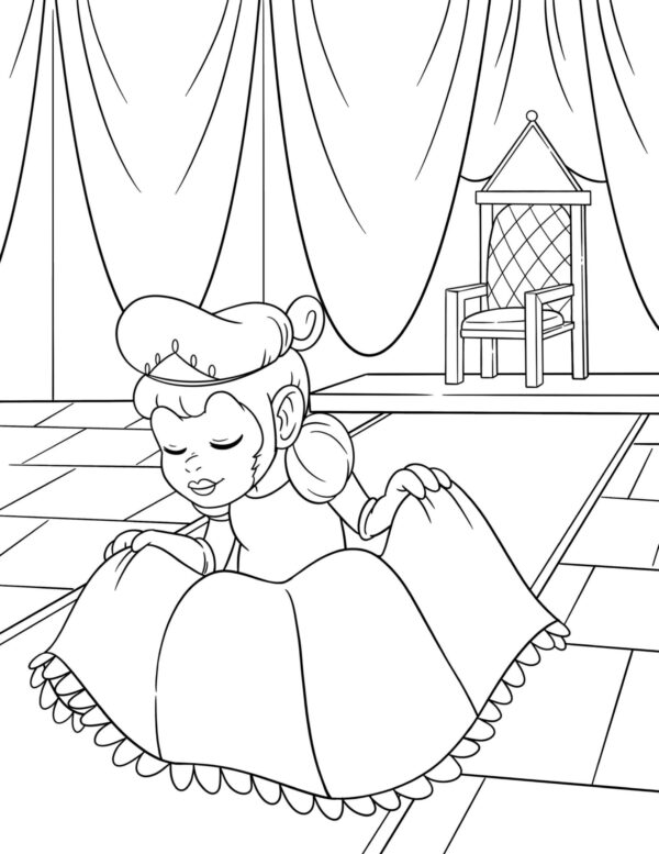 Halloween-Animals In Halloween Costumes Coloring Pages. PRINTABLE - Image 7