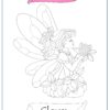 Herbal Princesses Coloring Pages For KIDS! Printable/DIGITAL DOWNLOAD! - Image 6