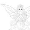 Magical Fairies 30 Printable Coloring Pages - Image 5