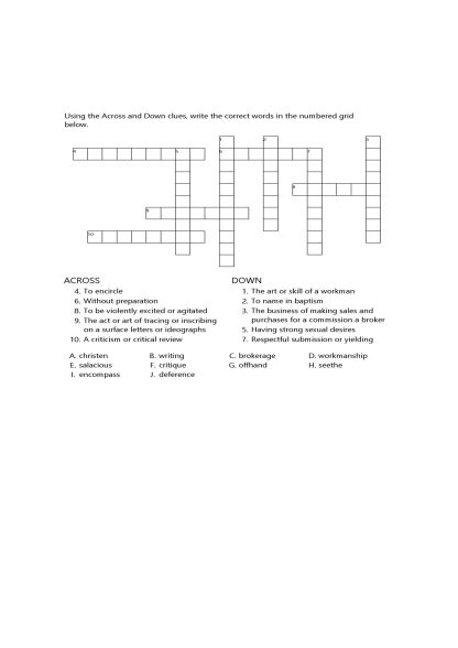 "Put Your Word Skills to the Test with 40 Exciting Crossword Puzzles!" Printables! Digital Download - Image 3