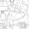Sansa's Fashion Coloring Pages - PRINTABLE - Image 6