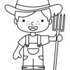 MY FARM Coloring Pages For Toddlers. Printable DIGITAL DOWNLOAD! - Image 6