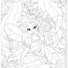 Herbal Princesses Coloring Pages For Adults...Printables/DIGITAL DOWNLOAD! - Image 7