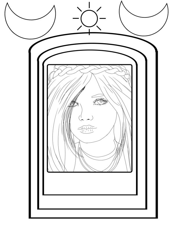 Minimalist BOHO Coloring Pages-Book 1. PRINTABLES. Digital Download - Image 9