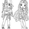 FASHION DOLL PAGEANT COLORING PAGES! Printables...Digital Download... - Image 7