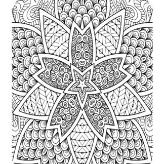 "Unleash Your Creativity with 30 Unique Mandala Multiverse Coloring Pages" PRINTABLES! - Image 6