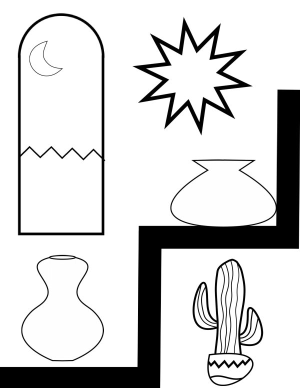 Minimalist BOHO Coloring Pages-Book 1. PRINTABLES. Digital Download - Image 10