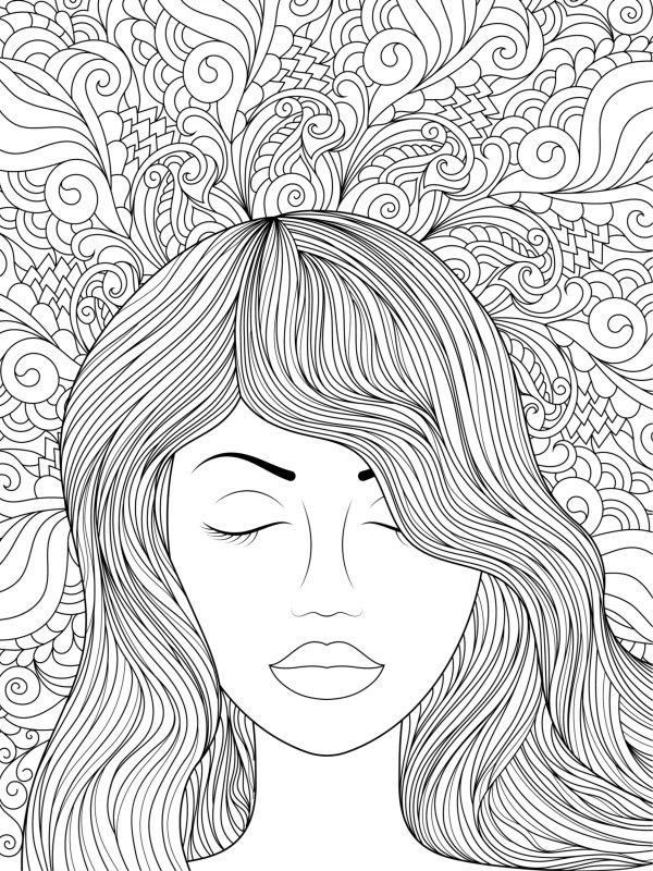 Unleash Your Creativity with 'Women, A Gift from God' Coloring Book: 38 Pages of Inspiring Women." PRINTABLES! DIGITAL DOWNLOAD... - Image 5