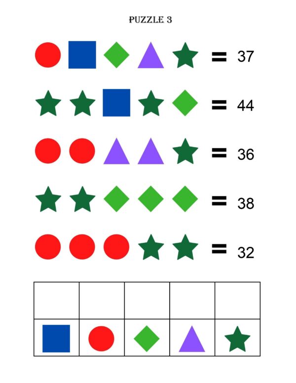 Symbol Math Puzzles - Animal Edition - Image 9