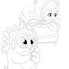 KIDS & Their MONSTER Buddies Coloring Pages! PRINTABLES...Digital.. - Image 6