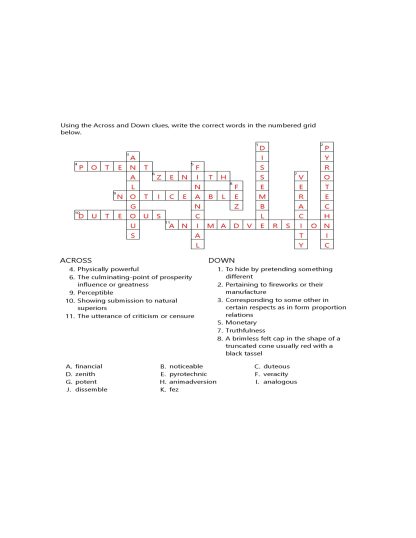 "From Beginner to Pro: Master the Art of Crosswords with 40 Engaging Puzzles!" PRINTABLES! - Image 4
