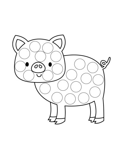 MY FARM Coloring Pages For Toddlers. Printable DIGITAL DOWNLOAD! - Image 8