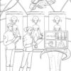 Alien Adventure Coloring Pages-PRINTABLE - Image 9