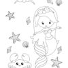 Little Princesses Coloring Pages. Printable/DIGITAL DOWNLOAD! - Image 6