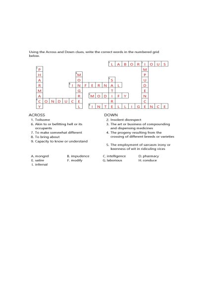 "Put Your Word Skills to the Test with 40 Exciting Crossword Puzzles!" Printables! Digital Download - Image 4
