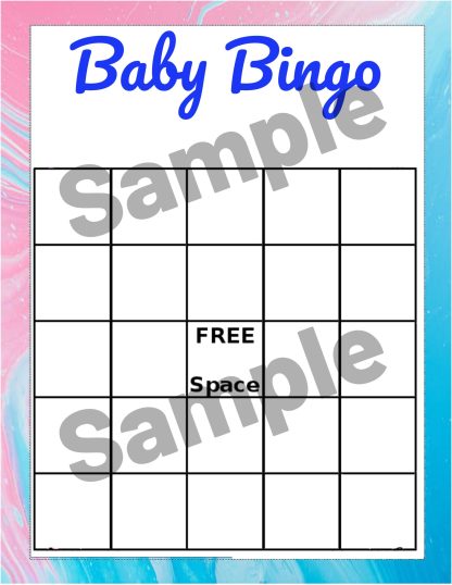 Your Baby Shower GAME BUNDLE! Printable...DIGITAL DOWNLOAD! - Image 13