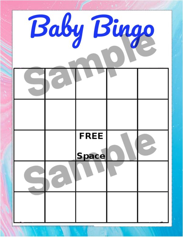 Your Baby Shower GAME BUNDLE! Printable...DIGITAL DOWNLOAD! - Image 13