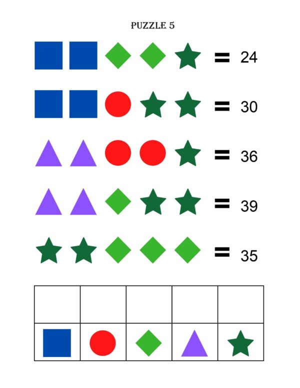 Symbol Math Puzzles - Animal Edition - Image 5